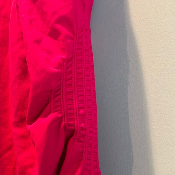 *RED* NWOT, Nux, Brasilia Tank Top, built-in shelf bra, textured sides - Picture 7 of 12